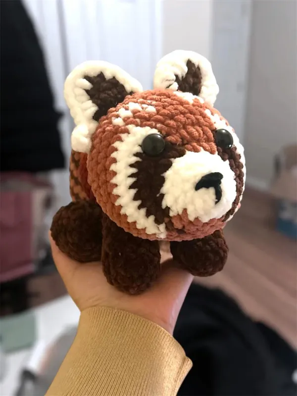 Red Panda amigurumi